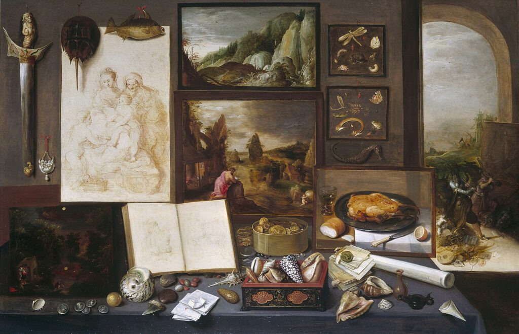 Франс Франкен Младший — «Кабинет коллекционера» (1619) / Антикмедиа