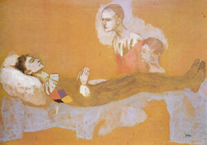 Эстимейт: $20 000 000. «Смерть Арлекина» (The Death of the Harlequin) Пабло Пикассо (Pablo Picasso), 1906.